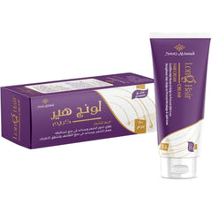 Long Hair Cream with Panthenol, Caffeine and Argan to strengthen hair, 100 grams