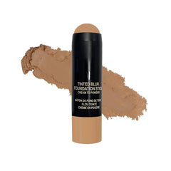 Nudestix Nudies Tinted Blur Foundation Stick, Matte Cream Powder Multitask Makeup to Tint, Blur, Blot Skin and Sculpt Face, Lightweight, Natural Matte Finish, Shade: Medium 5, 0.2 fl oz (6.2 g)