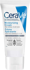 CeraVe CeraVe, Moisturizing Cream, For Normal to Dry Skin, Daily Face Body Moisturizer (57g Travel Size)