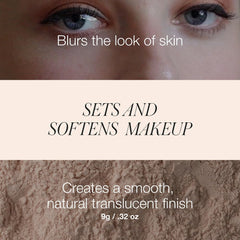 RMS Beauty UnPowder, Finishing Powder Makeup, Pore Minimizer for Face, Talc Free Setting Powder, Translucent Powder, Loose Powder Makeup, Face Powder