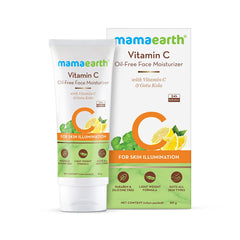 Mamaearth Vitamin C Oil-Free Moisturizer For Face with Vitamin C & Gotu Kola for Skin Illumination β 80 ml