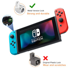 Joycon Teardown Repair Tool Kit - 4 Pack Joystick Analog Thumb Stick for Nintendo Consoles with Flex Cable, Screws, Springs & Grips - Console Lovers Must-have(25 PCS)