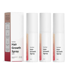 Hair Growth Oil Spray, Advanced Natural Hair Growth Oil Non-greasy, Stronger and Hair Thickening Spray, Scalp Nourishing, Damage Repair, Loss Prevention, Ideal for Dry Scalp (3pcs)