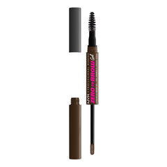 NYX PROFESSIONAL MAKEUP Zero to Brow Longwear Brow Gel - Espresso - Transfer-resistant, fade-resistant, and smudge-resistant (Vegan)