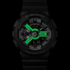 G-Shock Casio-GA-110HD-8ADR, Mens - Gray