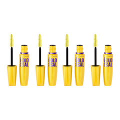 Maybelline New York Makeup Volum' Express The Colossal Washable Mascara, Classic Black Mascara, 0.31 fl oz 4-Pack