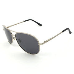 J+S Premium Military Style Classic Aviator Sunglasses, Polarized, 100% UV protection for Men Women (Large)