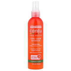 Cantu Coil Calm Detangler with Shea Butter for Natural Hair - 8 fl oz