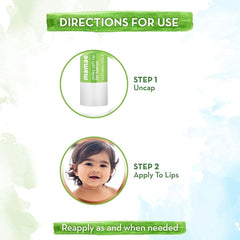 MAMAEARTH Natural Milky Soft Lip Balm for Kids, Babies for 12 Hour Moisturization, with Oats, Milk & Calendula, 4g