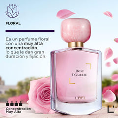 L'BEL - Rose D'Amelie Women's Perfume Long Lasting 45 ml