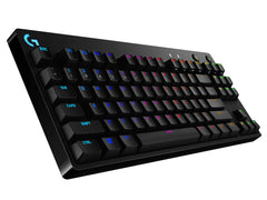 Logitech G PRO Mechanical Gaming Keyboard, Ultra Portable Tenkeyless Design, Detachable Micro USB Cable, 16.8 Million Color LIGHTSYNC RGB backlit keys - Black