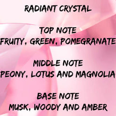 Estiara Perfumes for Women Radiant Crystal Eau De Parfum Perfume For Woman 100ml, Fragrances, For Her