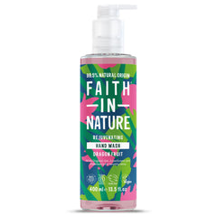 Faith In Nature Natural Dragon Fruit Hand Wash, Revitalising, Vegan And Cruelty Free, No Sls Or Parabens, 400 ML