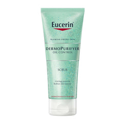 Eucerin Dermopurifyer Oil Control Scrub, Unclogs Pores & Refines Skin Texture, Blemish-prone skin - 100ml