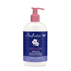 Shea Moisture Silicone-Free Conditioner for Dry Hair, Sugarcane & Meadowfoam, Sulfate-Free Conditioner, 13 oz
