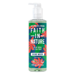 Faith In Nature Aloe Vera & Tea Tree Hand Wash, 400 ml