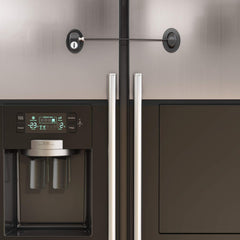 HavenHause Child Safety Lock for Refrigerator, Cabinet, Drawers, Freezer & Door - Black by