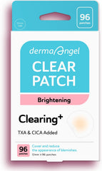 DERMA ANGEL Acne & Post Acne Patches - Hydrocolloid Pimple Care with TXA & CICA for Active Acne & Post-Inflammatory Dark Spots - Day and Night Use - UPGRADED (Post Acne - 96 Count - 1 Size)