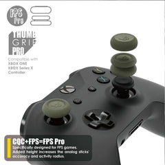 Skull & Co. Skin, CQC and FPS Thumb Grips Joystick Cap Analog Stick Cover for XBOX (XSX/XB1) Controller - Candy Orange, 3Pairs(6pcs)