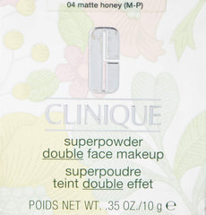 Clinique Superpowder Double Face Makeup - # 04 Matte Honey (M-P)-Dry Combination, 10 ml
