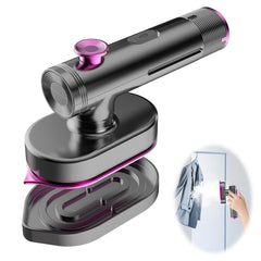 TERRIFI Hand Steamers for Travel Iron, Portable Garment Steamer Travel Iron, Fast Heat-up, Ceramic Nonstick Sole Plate, Dry and Wet Ironing, Suitable for Trips & Home Use