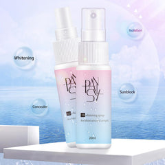 Whitening Spray, Natural Moisturizing lightweight Concealer, Instant Beauty whitening makeup, Waterproof Isolation Concealer Spray, Waterproof bikini area and underarm whitening, 20ml