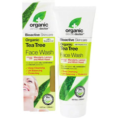 Dr. Organic Tea Tree Face Wash 200ml