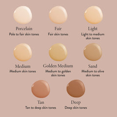 LAURA GELLER NEW YORK Double Take Liquid Foundation | Medium to Full Coverage, Natural Matte Finish, Porcelain