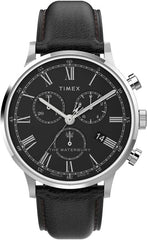 Timex Men's Waterbury Classic - Black/Black/Stainless Steel/Chrono