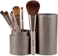 Classical makeup brush for women, soft synthetic hair,beauty 7pcs cosmetic kit makeup brushes sets tools (Brown)