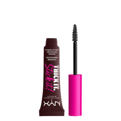 NYX PROFESSIONAL MAKEUP Thick It. Stick It! Brow Mascara, Tints & Thickens With 16Hr Wear, Espresso