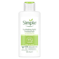 Simple Kind to Skin Hydrating Light Moisturiser UK’s #1 facial skin care brand* for 12-hour moisturisation - 125 ml