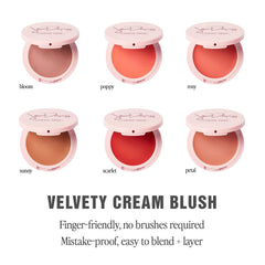 Jillian Dempsey Cheek Tint: Natural Cream Blush, Easy to Blend Makeup with Nourishing, Lasting Color I Sunny
