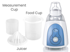 R for Rabbit Hot Bot Baby Bottle Warmer - The Multi-Function 5 in 1 Bottle Warmer Cum Sterilizer (White)