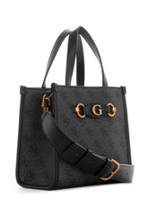 GUESS Womens Izzy Two Compartment Mini Tote Handbag