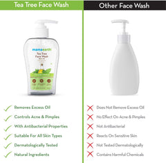 Mamaearth Tea Tree Face Wash with Neem for Acne & Pimples - 250ml