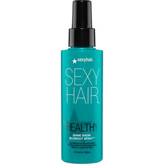 SexyHair Healthy Shine Show Blowout Spray, 5.1 oz | Nourishes Dry Hair | Provides Added Moisture | Sealing Hair Cuticle