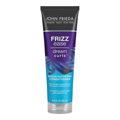 John Frieda Frizz Ease Dream Curls Conditioner (250ml) - Hydrates and Defines Curly, Wavy Hair, Controls Frizz, SLS/SLES Sulphate Free, Enhances Natural Curls, 8.45 Fl Oz