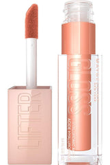 Maybelline New York Lifter Gloss With Hyaluronic Acid, 07 Amber
