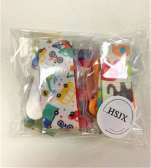 HuanShiJingXuan Soother clip - 6 only pacifier clips - stylish teeth ring nipple holder for baby boys and girlsFits Most Pacifier Styles Baby Teething Toys and Baby Gift