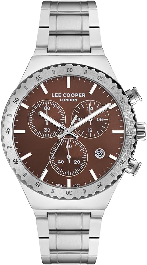 Lee Cooper Analog Brown Dial Men's Watch-LC07853.340