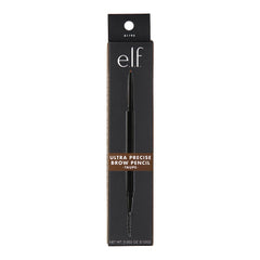 e.l.f. Ultra Precise Brow Pencil, Creamy, Micro-Slim, Precise, Defines, Creates Full, Natural-Looking Brows, Tames and Combs Brow Hair, Taupe 0.05g