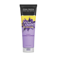 John Frieda Violet Crush Purple Conditioner, Conditioner for Brassy Blonde Hair, with Violet Pigments, 8.3 Ounce
