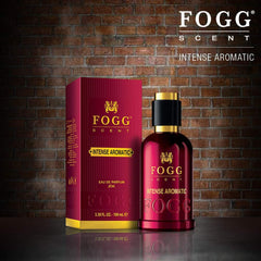 Fogg Long-Lasting Fresh and Soothing Fragrance Intense Aromatic Eau De Parfum Scent for men, 100ml