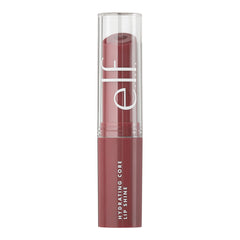 e.l.f. Hydrating Core Lip Shine, Sheer Tinted Lip Balm, Nourishing & Conditioning, Soft Shine, Happy, 0.09 Oz (2.8G)