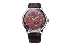 ORIENT Mechanical Classic Watch, Leather Strap - (RA-AK0705R) 40.5mm Red, Red, 40.5mm, Red, 40.5mm, strap