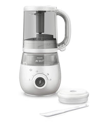 PHILIPS AVENT 4-in-1 healthy baby food maker SCF883/01 AVENT 4-in-1 healthy baby food maker SCF883/01, 0.12 L, Gray, White, 220-240 V, 50-60 Hz, 0.7 m