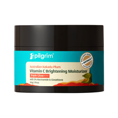 Pilgrim Australian Kakadu Plum Vitamin C Face Moisturizer with Niacinamide for Glowing Skin | Triple Glow Brightening Cream | Hydrating Gel for Dark Spots & Pigmentation Removal | For All Skin - 50 g