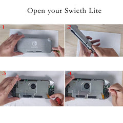 NiceCo Replacement Joystick for Nintendo Switch lite, Repair Joystick Replacement Tool Kit for Switch lite and Nintendo Joycon Controller