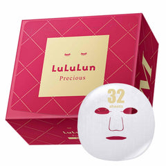 Lululun Precious Cloth Masks Face - Deep Moisturising Face Mask Set - Daily Use Mask Face - Face Mask Women with Acacia Flower Honey - Face Mask (32 Sheets)